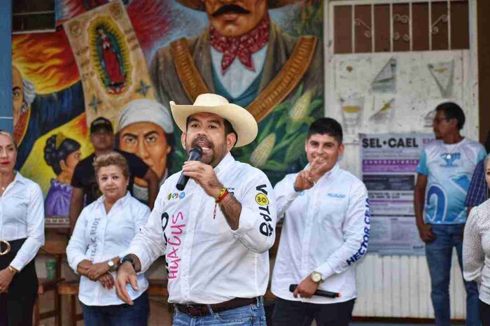 Paco Huacus refrenda su compromiso con el desarrollo de Peribán y Tepalcatepec