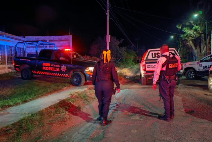 Padre e hijo asesinados a balazos en Santiago Undameo, Morelia
