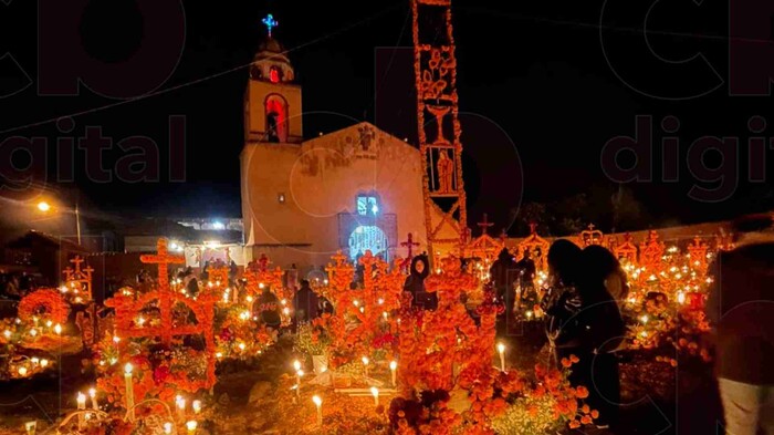 Panteón de Arócutin, un lugar lleno de magia para velar a los fieles difuntos