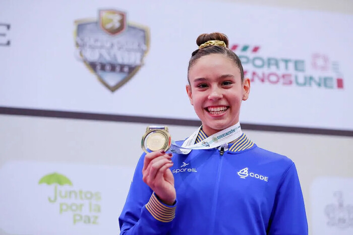 Paola Castellanos asegura la medalla de oro para Jalisco en los Nacionales CONADE 2024