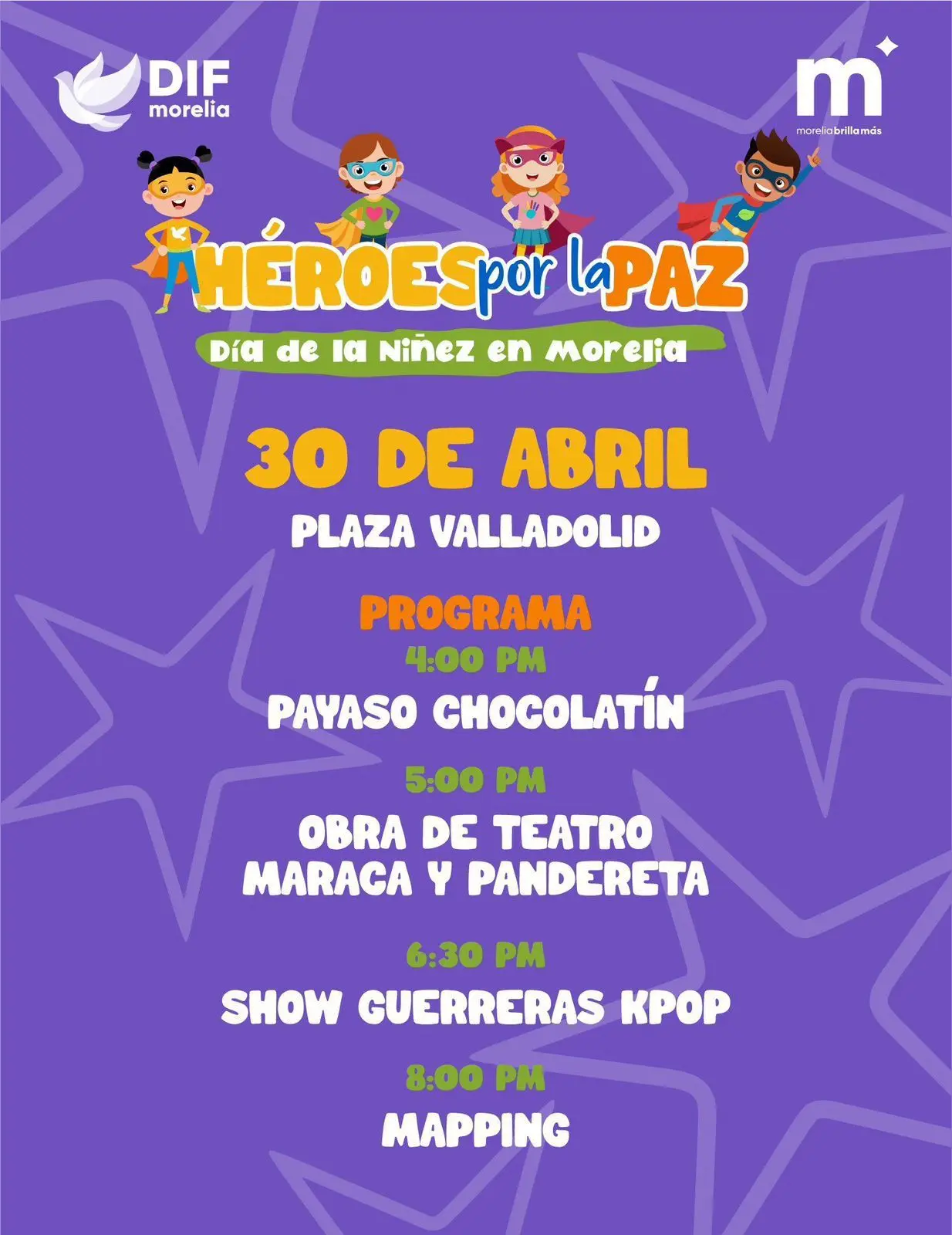 Paola Delgadillo y Alfonso Martínez invitan a celebrar Día de la Niñez con show gratuito de Las Guerreras K-Pop