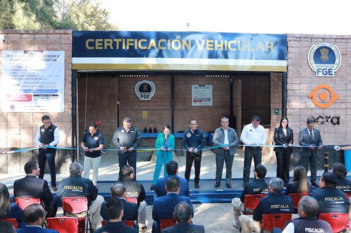 Para combatir el uso y venta de carros robados, la FGE crea el Centro de Certificación Vehicular