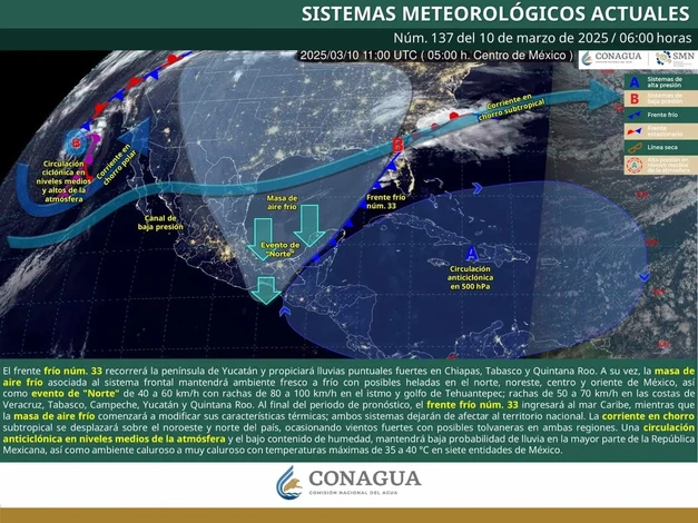 Para este lunes, se pronostican cielos despejados en Michoacán