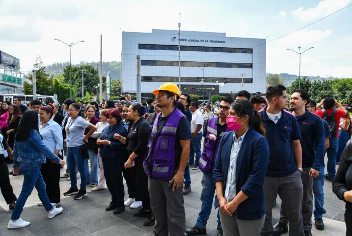 Participaron 3 mil personas en simulacro conmemorativo del 85, en Morelia
