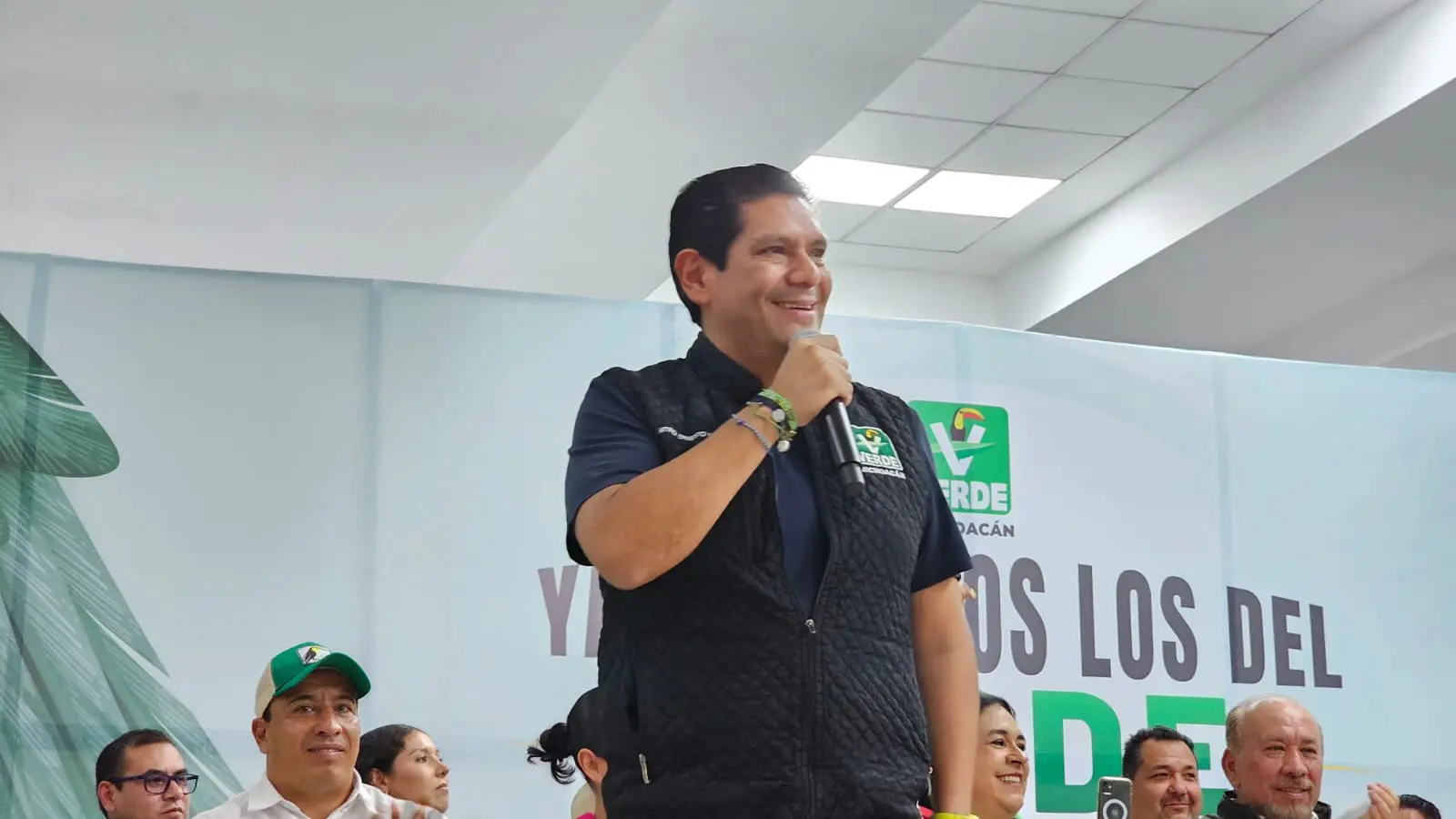 Partido Verde culmina asambleas regionales en Zitácuaro; Ernesto Núñez destaca crecimiento político en Michoacán
