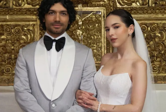 Paty Cantú revela imágenes de su boda religiosa en la Catedral Metropolitana