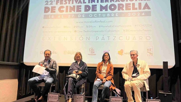 Pátzcuaro extensión del 22 Festival Internacional de Cine de Morelia 2024