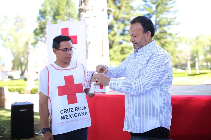 Pátzcuaro se suma a la Colecta Nacional 2025 de la Cruz Roja: Julio Arreola reafirma su apoyo