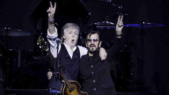 Paul McCartney y Ringo Starr comparten escenario en Londres