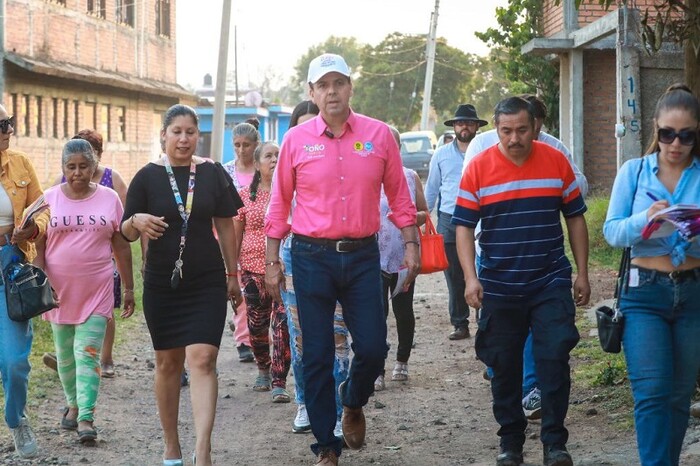 Paz y bien común, mi compromiso con familias del Distrito 16 de Morelia: Toño García