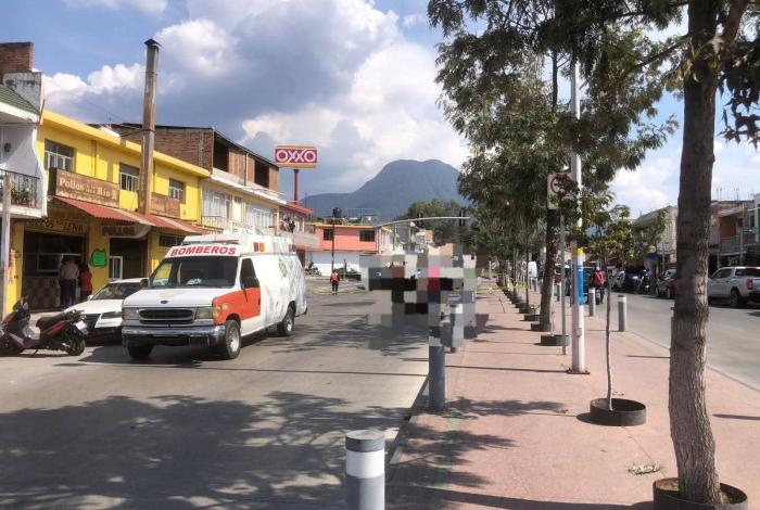 Peatón muere atropellado por motocicleta en Zitácuaro