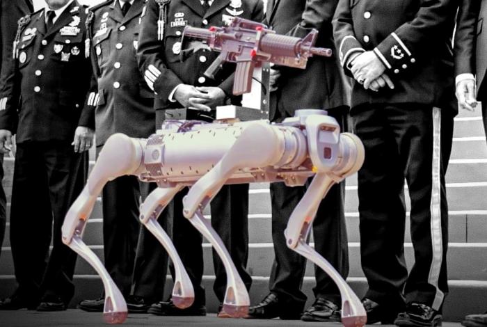Perro robot vigilará a los delincuentes en Zacatecas