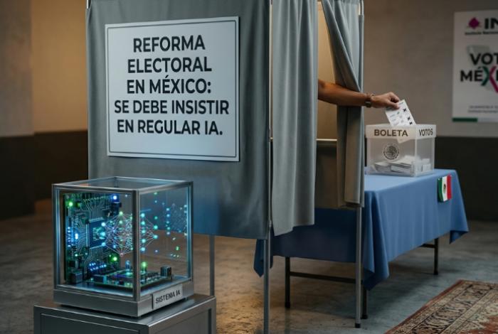 Pese a rechazo de reforma electoral se debe insistir en regular IA en elecciones: experto