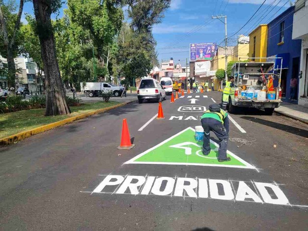 Pide Gobierno de Morelia tomar precauciones por balizamiento en el Boulevard García de León