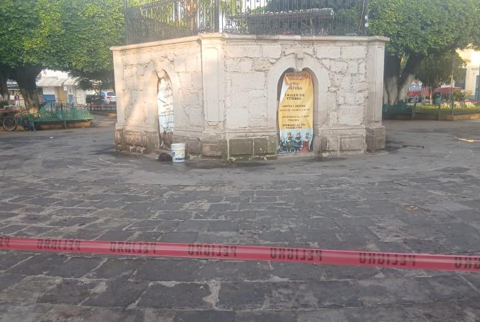Piden ayuda para identificar a la mujer, cuyos restos dejaron en la plaza de Tarímbaro