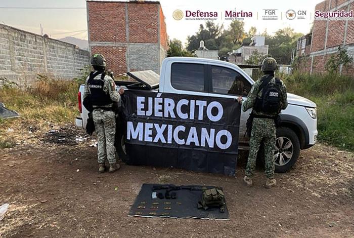 Plan Michoacán: detienen a otros cinco, aseguran expl0sivos y vehículos