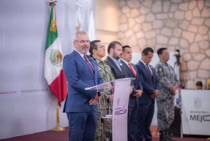 Plan Michoacán logra la cifra de homicidios más baja en 10 años: Bedolla