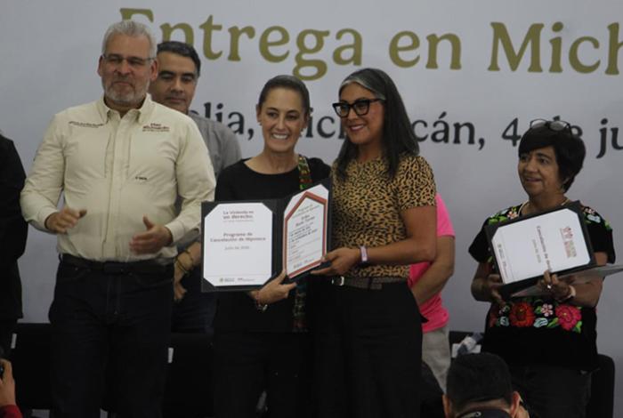 Plan Nacional de Vivienda: Bedolla y Sheinbaum proyectan 83 mil hogares para Michoacán