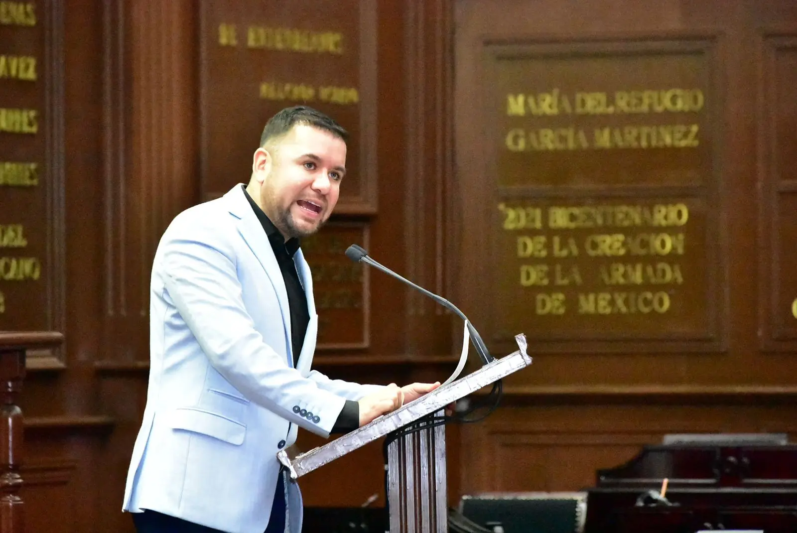 Plantea Reyes Galindo reducir edad para ocupar el cargo de director general del Instituto de la Juventud en Michoacán