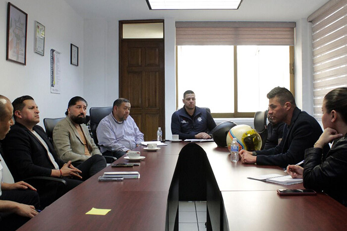 Policía Auxiliar acuerda con dueños de bares de Morelia reforzar seguridad