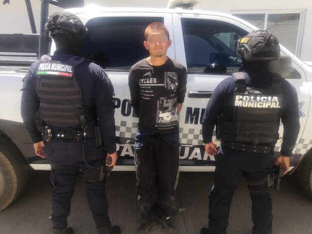 Policía de Pátzcuaro detiene a “El Memorio” en posesión de droga