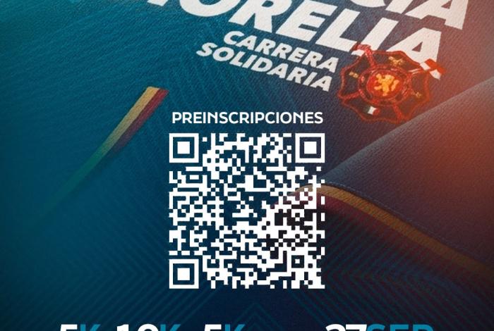 Policía Morelia anuncia su Carrera Atlética “Yo con Policía Morelia”: una carrera que salvará vidas