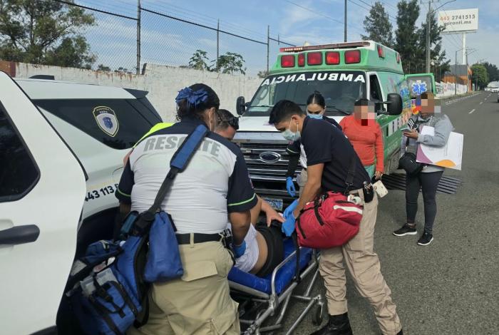 Policía Morelia brinda apoyo a mujer en labor de parto