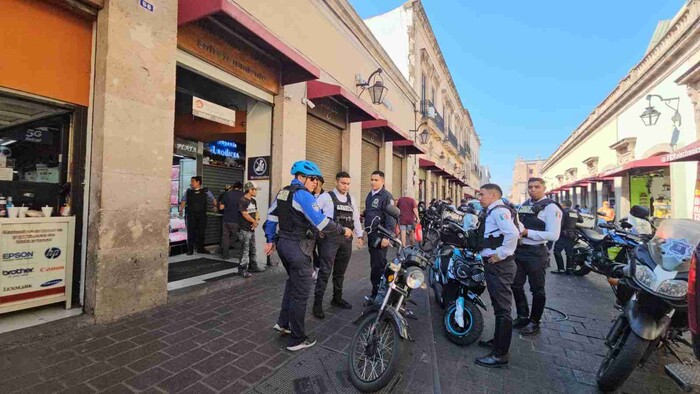 Policía Morelia detiene a dos presuntos responsable de asalto a joyerías