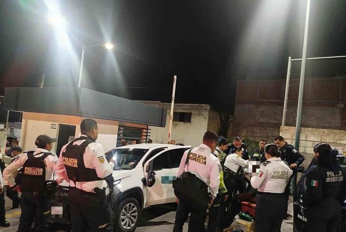 Policía Morelia detiene a 2 presuntos responsables de lesionar a un hombre