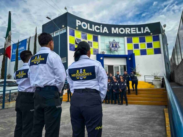 Policía Morelia fortalece al equipo de Mediadores de Convivencia