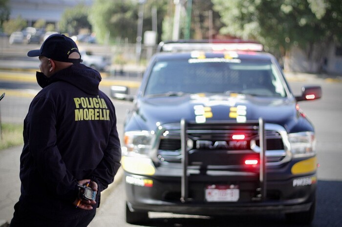 Policía Morelia implementa operativo vial para agilizar tránsito vehicular en horas pico