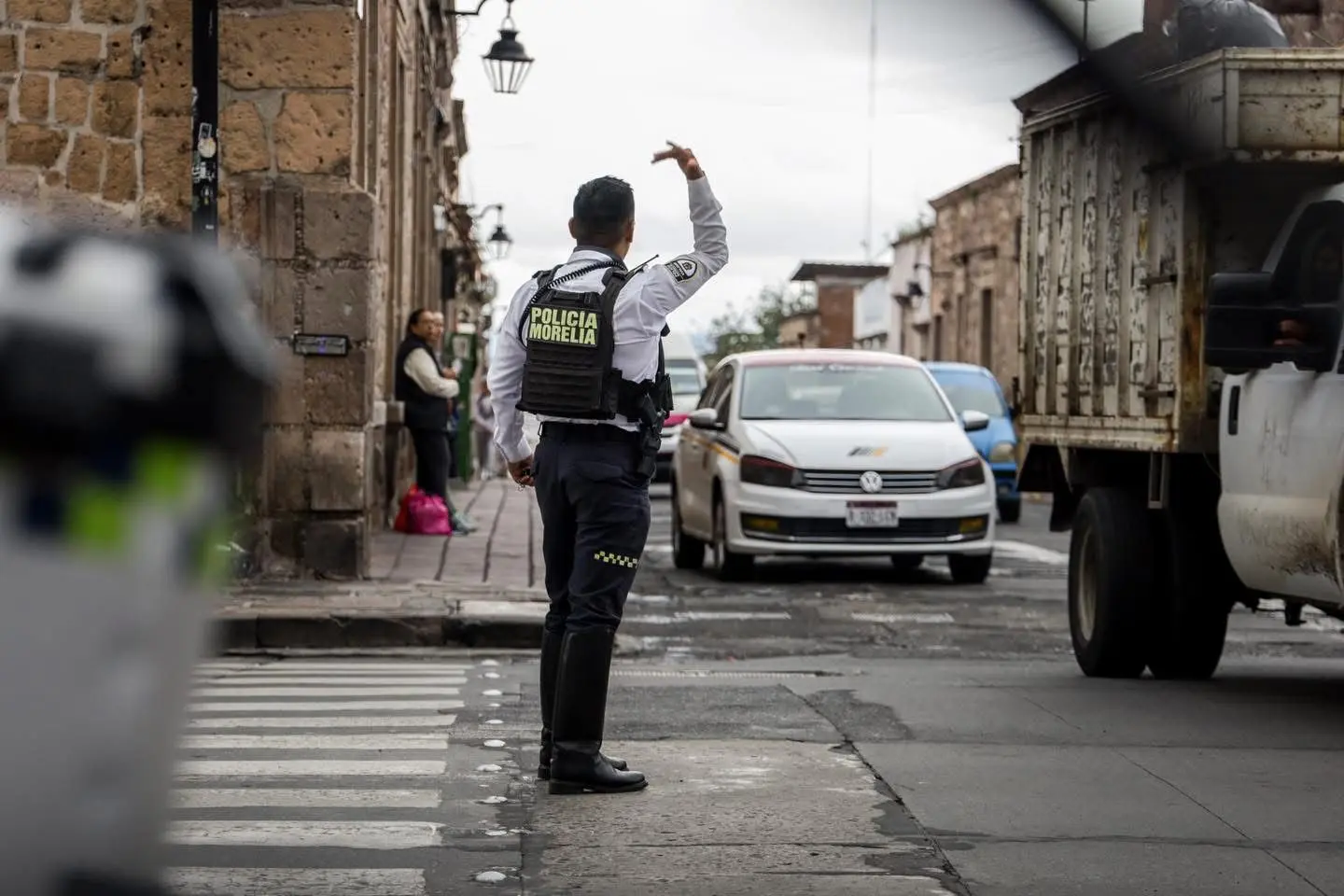 Policía Morelia implementa medida temporal de estacionamiento en el Centro Histórico por temporada vacacional