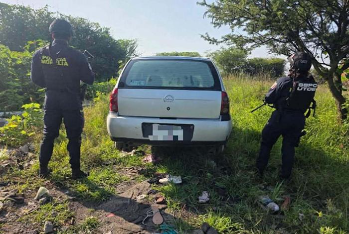 Policía Morelia recupera auto con reporte de robo en la colonia Satélite
