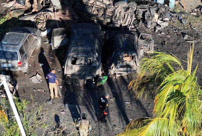 Por delincuencia organizada FGR inicia carpeta de investigación tras explosión en Coahuayana.