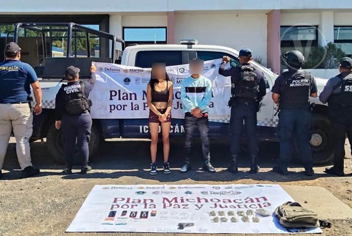 Por seguimiento de cámaras del C5 capturan a asaltantes de OXXOs en Uruapan
