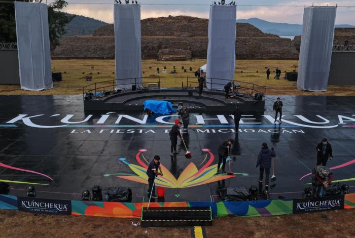 Por tormenta, se pospone función de la K’uínchekua programada para hoy