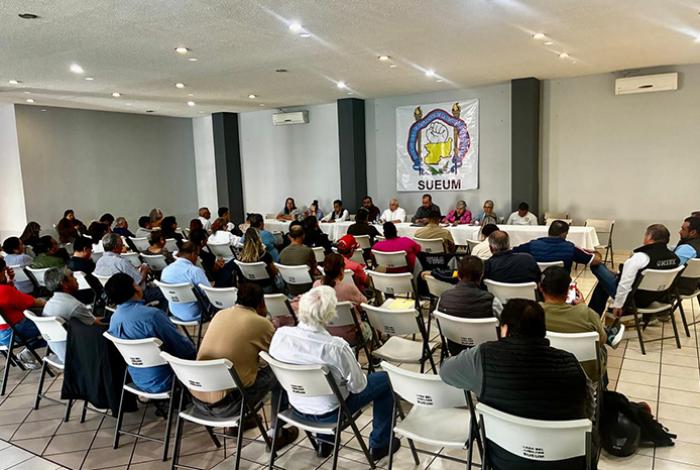 Por unanimidad Consejo General de Huelga del SUEUM da prórroga para el 20 de abril