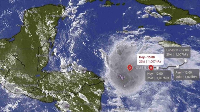 Potencial ciclón tropical pone en alerta a Yucatán y Quintana Roo