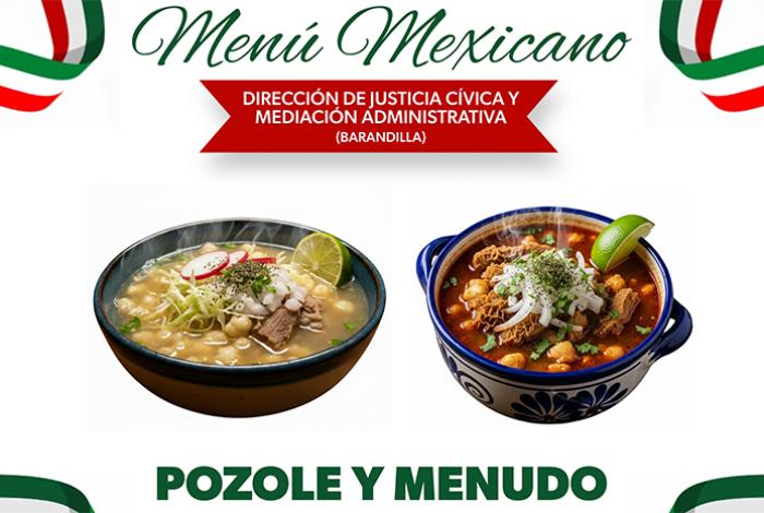 Pozole y menudo, para quienes caigan a Barandilla los días 15 y 16 de septiembre en Morelia