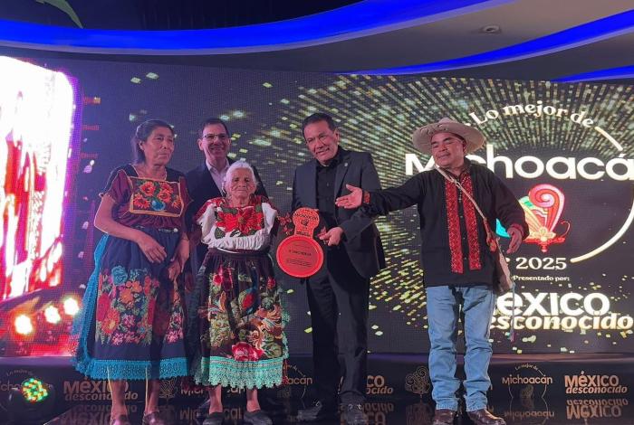 Premios “Lo mejor de Michoacán” celebran la esencia, historia y cultura del estado: Sectur
