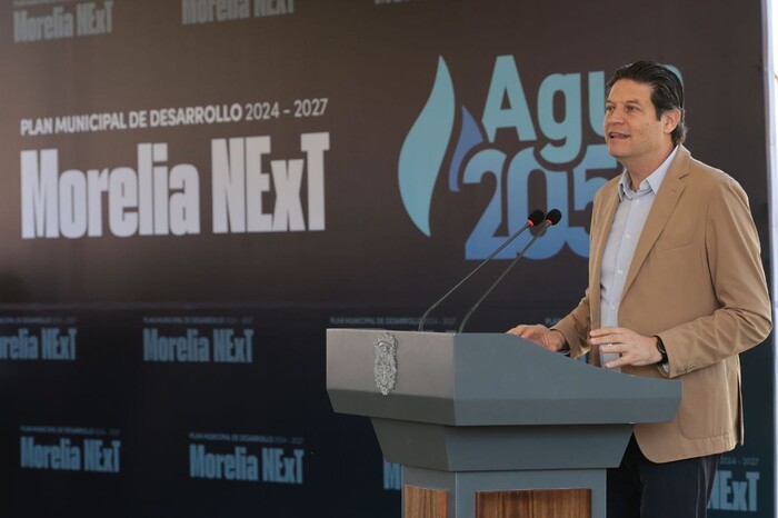 Presenta Alfonso Martínez el Plan Hídrico; garantizará agua por los próximos 25 años