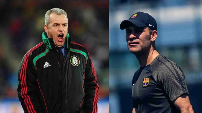 Presentan a Javier Aguirre como técnico del Tricolor y a Rafael Márquez como su auxiliar