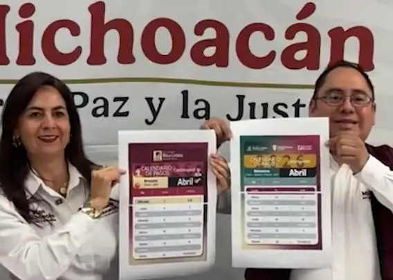 Presentan fechas para el pago de Becas Bienestar en Michoacán