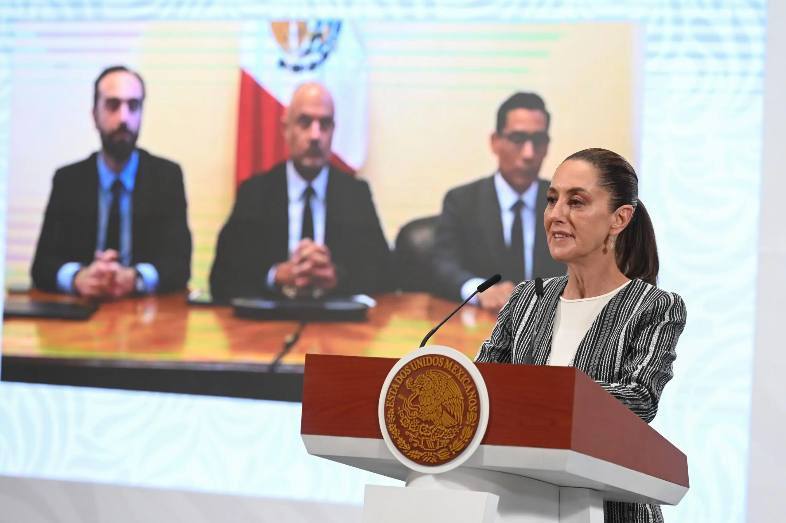 PRESIDENTA CLAUDIA SHEINBAUM DESTACA INICIO DE CONSTRUCCIÓN DE LOS TRENES A PACHUCA, QUERÉTARO Y VÍA DE CARGA DEL TREN MAYA EN LOS PRIMEROS SIETE MESES DE SU GOBIERNO