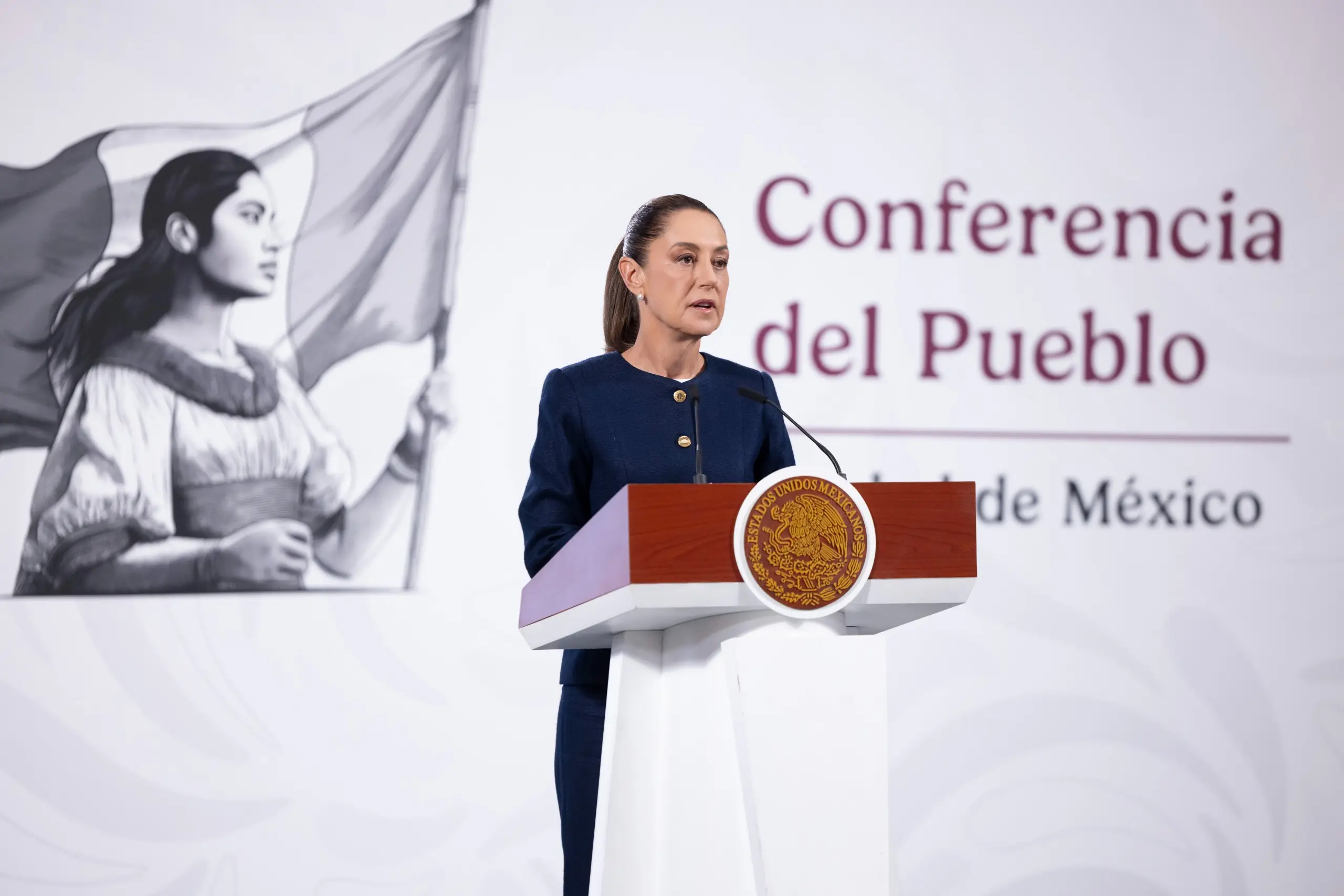 PRESIDENTA CLAUDIA SHEINBAUM PRESENTA 4 EJES DE TRABAJO FRENTE A LA EMERGENCIA POR LLUVIAS