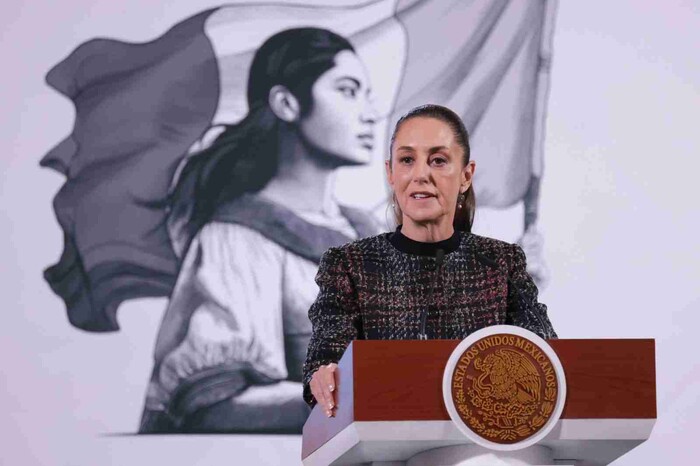 PRESIDENTA DE MÉXICO CLAUDIA SHEINBAUM DESTACA REDUCCIÓN ESTIMADA DEL 27 POR CIENTO EN HOMICIDIOS DOLOSOS DEL 2018 A 2025