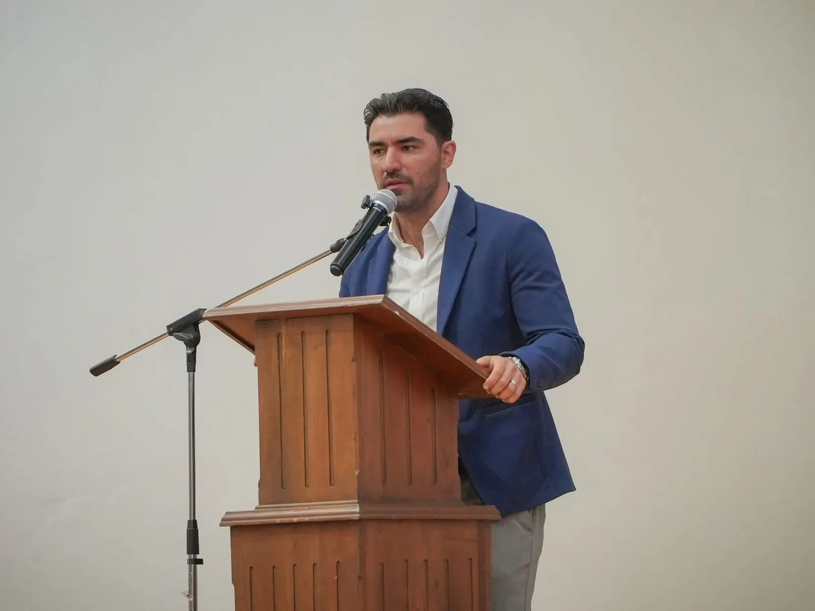 Presidente municipal de Sahuayo, Dr. Manuel Gálvez, participó en el Foro Ciudadano “Transformando tu Fiscalía 2025-2034”