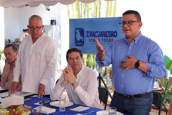 Presidente y empresarios de Ziracuaretiro reconocen Parque Agrologístico de Morelia