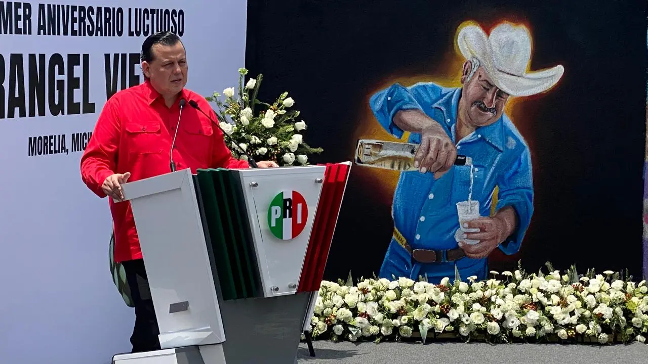 PRI rinde homenaje luctuoso a Sergio Rangel Rivera