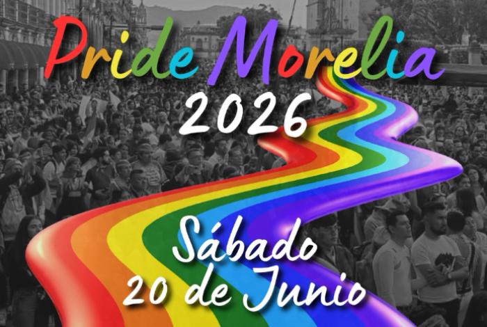 Pride Morelia 2026 pintará las calles de colores y activismo el 20 de junio